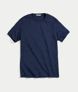Signature Crewneck Tee - True Navy