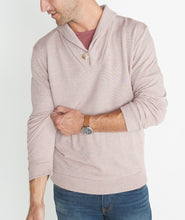 Davis Shawlneck in Syrah Mini Stripe