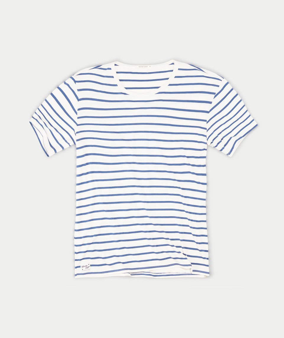 Jeffrey Stripe Crew