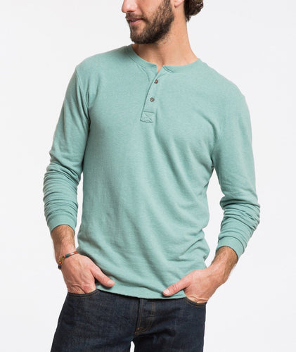 Double Knit Henley - North Atlantic