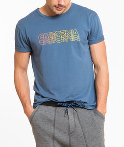 California Graphic Tee - Faded Navy