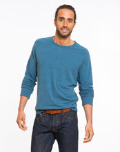 Double Knit Raglan - Sea Blue