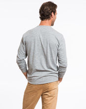 Double Knit Henley - Heather Grey