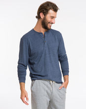 Double Knit Henley - Navy