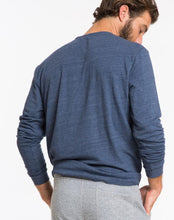 Double Knit Henley - Navy