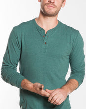 Double Knit Henley - Pineneedle