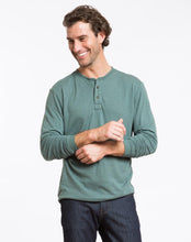 Double Knit Henley - Pine Grove