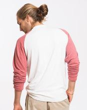 Double Knit Colorblock Baseball Raglan