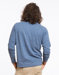 Double Knit Baseball Raglan - Navy