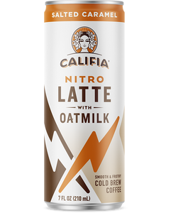Salted Caramel Nitro Draft Oatmilk Latte