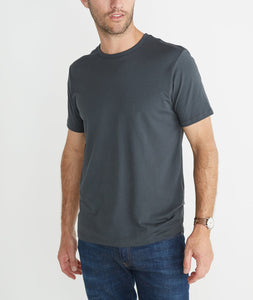 Signature Crewneck in Asphalt