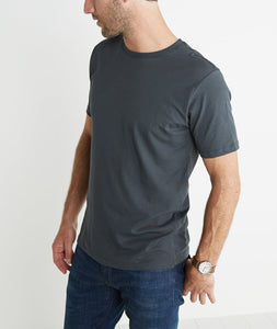 Signature Crewneck in Asphalt