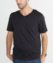 Signature V-Neck Tee - Black