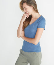 V-Neck in True Denim