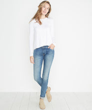 Tinley Tulip Back in White
