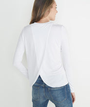Tinley Tulip Back in White