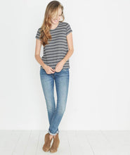 True Crew in Charcoal Stripe