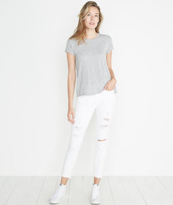 True Crew in Grey/White Stripe