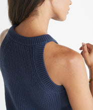 Vista Sweater Tank - Mood Indigo