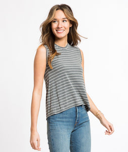 Tara Tulip Tank - Striped