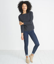Aspen Sweater in Jet Heather