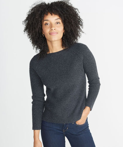 Aspen Sweater in Jet Heather