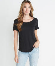 Boyfriend Pocket Tee - Black