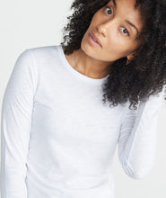 Clover Saddle Longsleeve in White