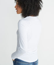 Clover Saddle Longsleeve in White
