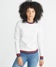 Jenny Crewneck Sweatshirt in Ash/Merlot/Deep Denim