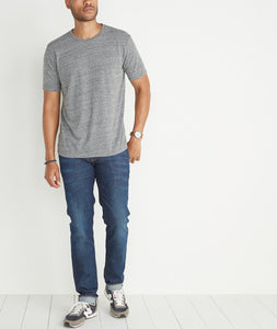 Signature Crewneck in Flax Grey