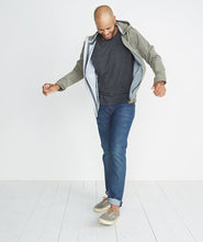 Saddle Pocket Tee in Charcoal
