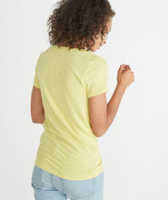 Slub V-neck - Acacia