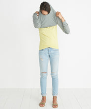 Slub V-neck - Acacia